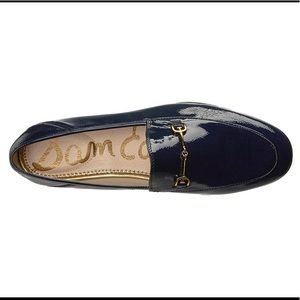 Sam Edelman Navy Leather Loafers